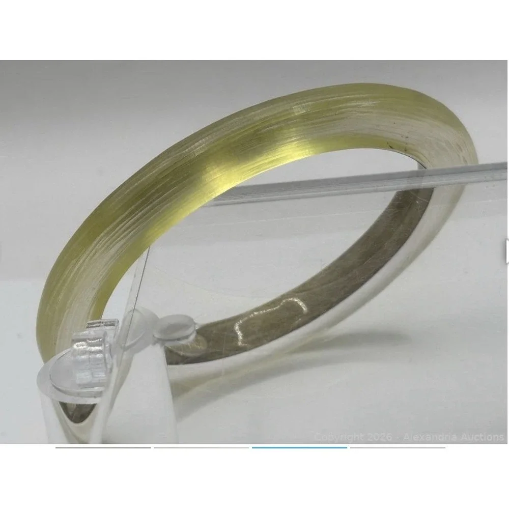 alexis bittar Frosted Champagne Bangle Bracelet